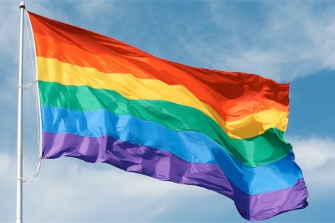 A San Giuliano Terme bruciata bandiera rainbow appesa alla finestra di una coppia di padri