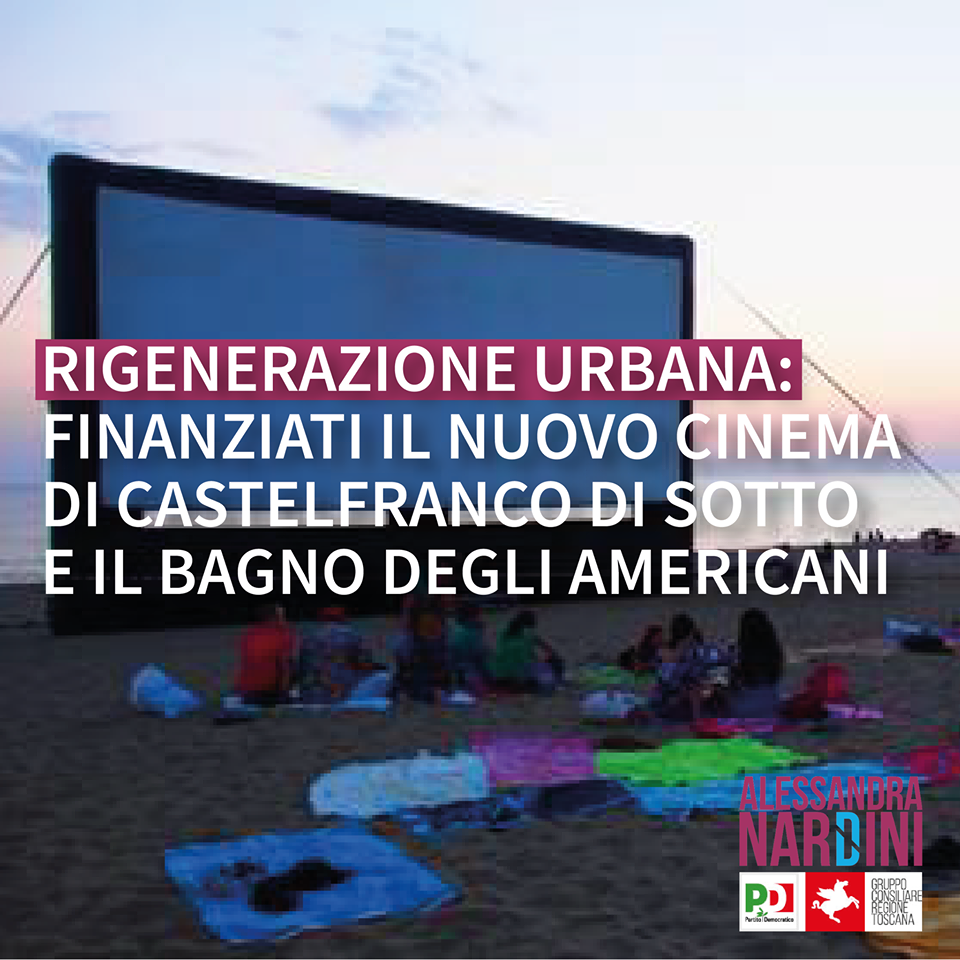UN SOSTEGNO IMPORTANTE PER IL RILANCIO DEL TERRITORIO