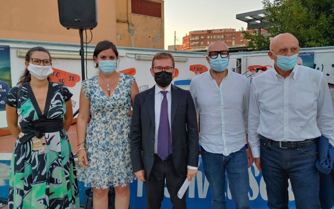 Insieme al Ministro Peppe Provenzano con gli Amministratori della #Valdera