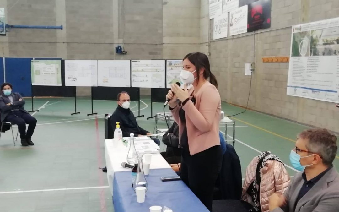 insieme al Sindaco Cristiano Alderigi