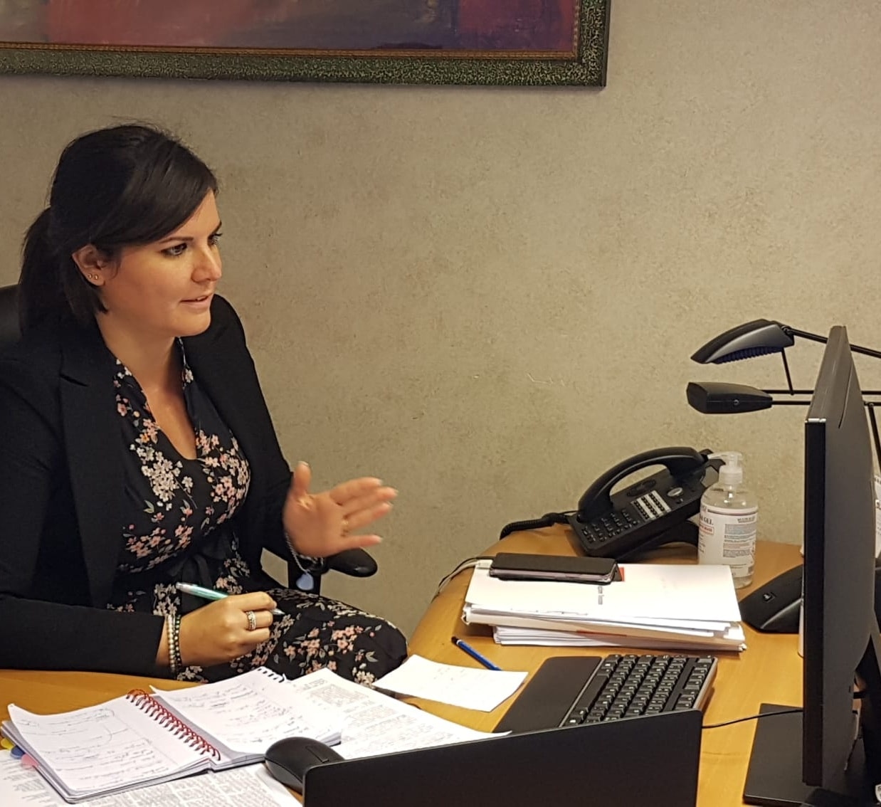 In video-collegamento alla presentazione del Master di 1°livello in “Smart and sustainable operations in maritime and port logistics”