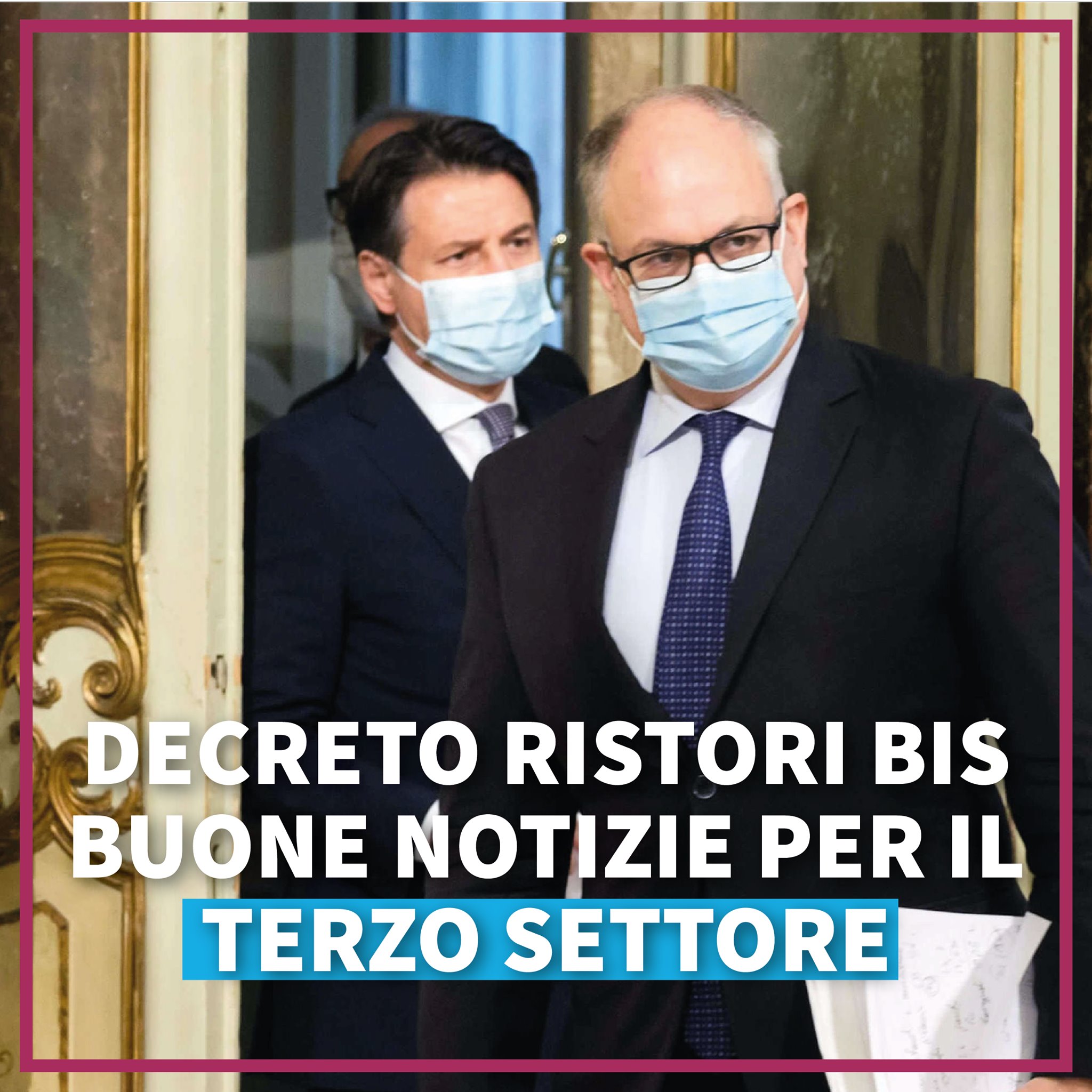 BUONE NOTIZIE PER IL TERZO SETTORE