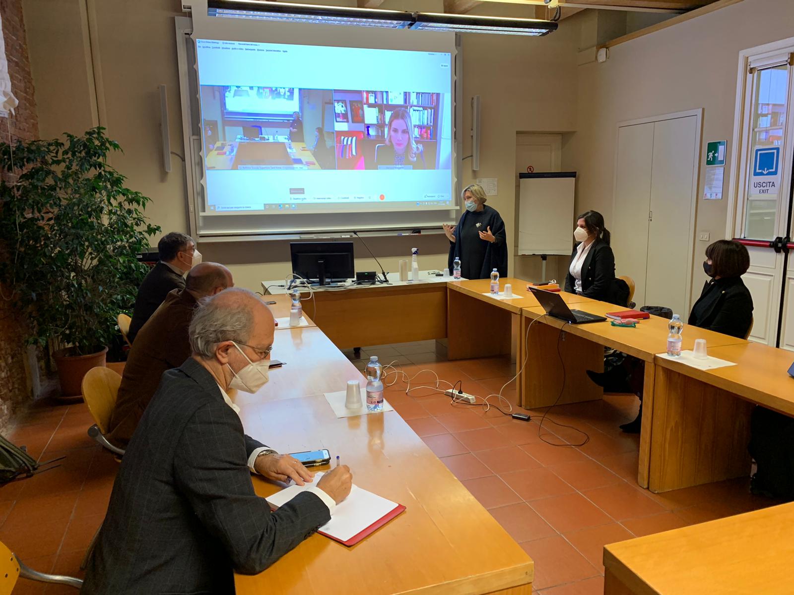 VISITA ISTITUZIONALE ALLA SCUOLA SUPERIORE SANT’ANNA DI PISA