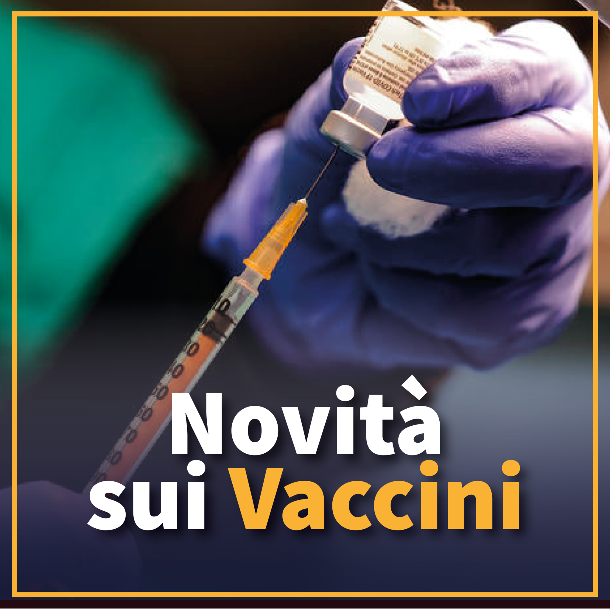 Novità sui vaccini