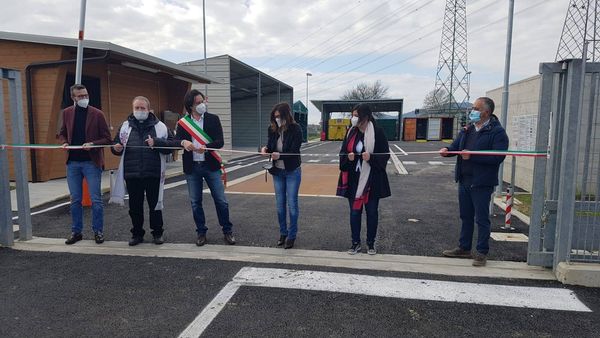 Inaugurazione nuovo centro di raccolta rifiuti a Bientina