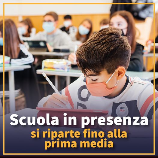 SCUOLA IN PRESENZA