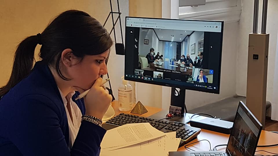 Lavoro e formazione: confronto positivo con il Ministro del Lavoro Andrea Orlando.