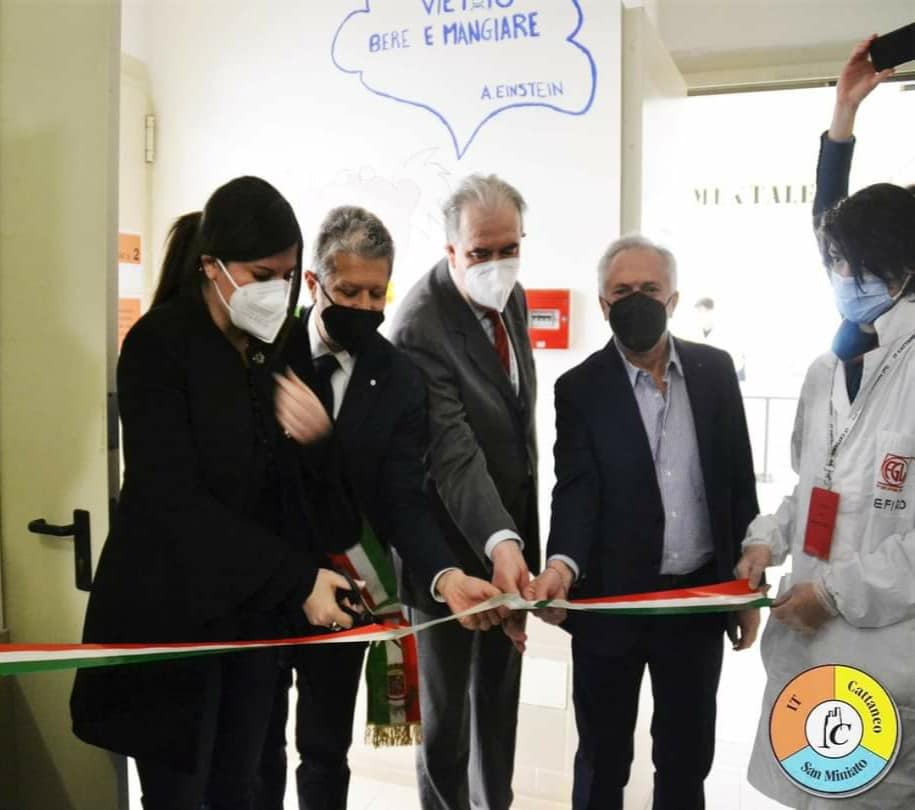 INAUGURAZIONE LABORATORIO CHIMICA DELL’ ISTITUTO TECNICO CATTANEO DI SAN MINIATO