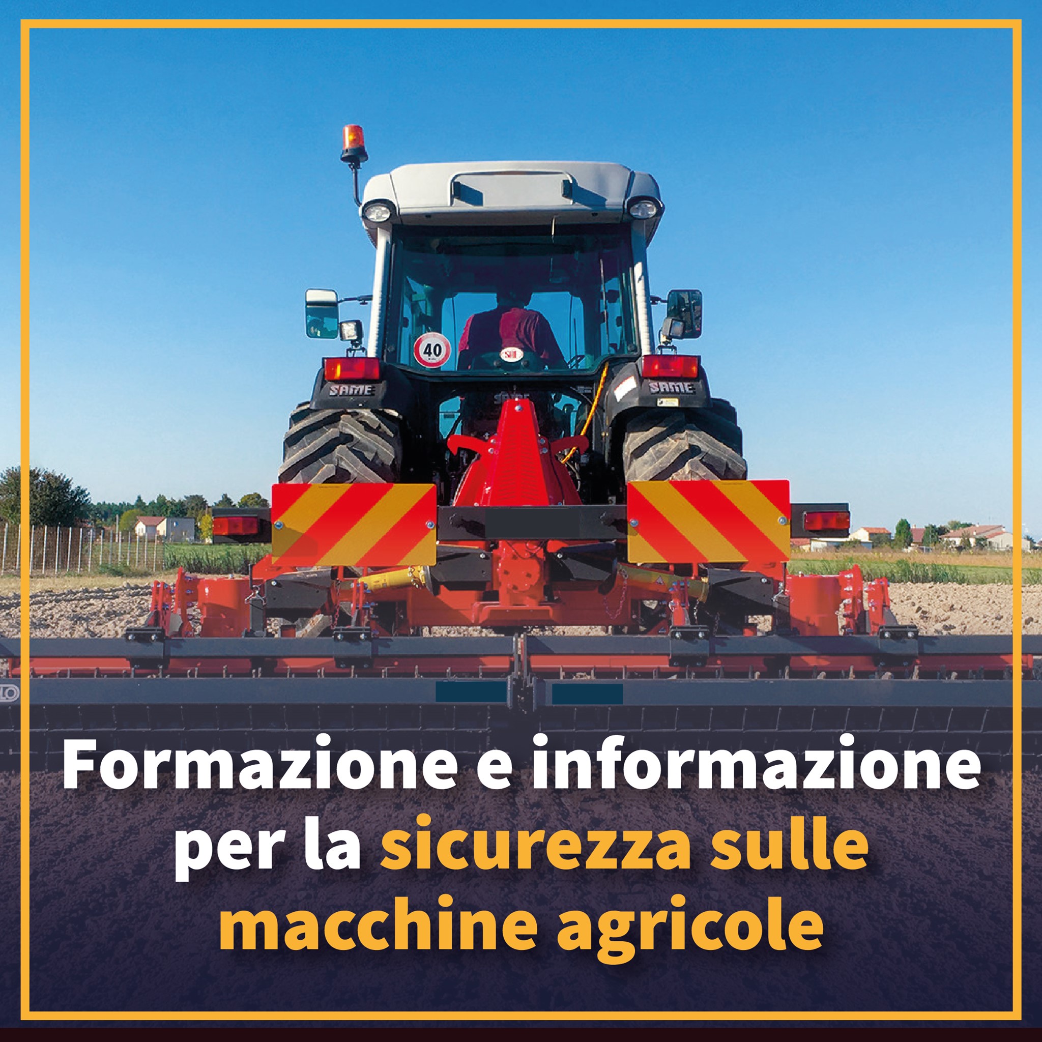 Intesa per la sicurezza del lavoro sulle macchine agricole
