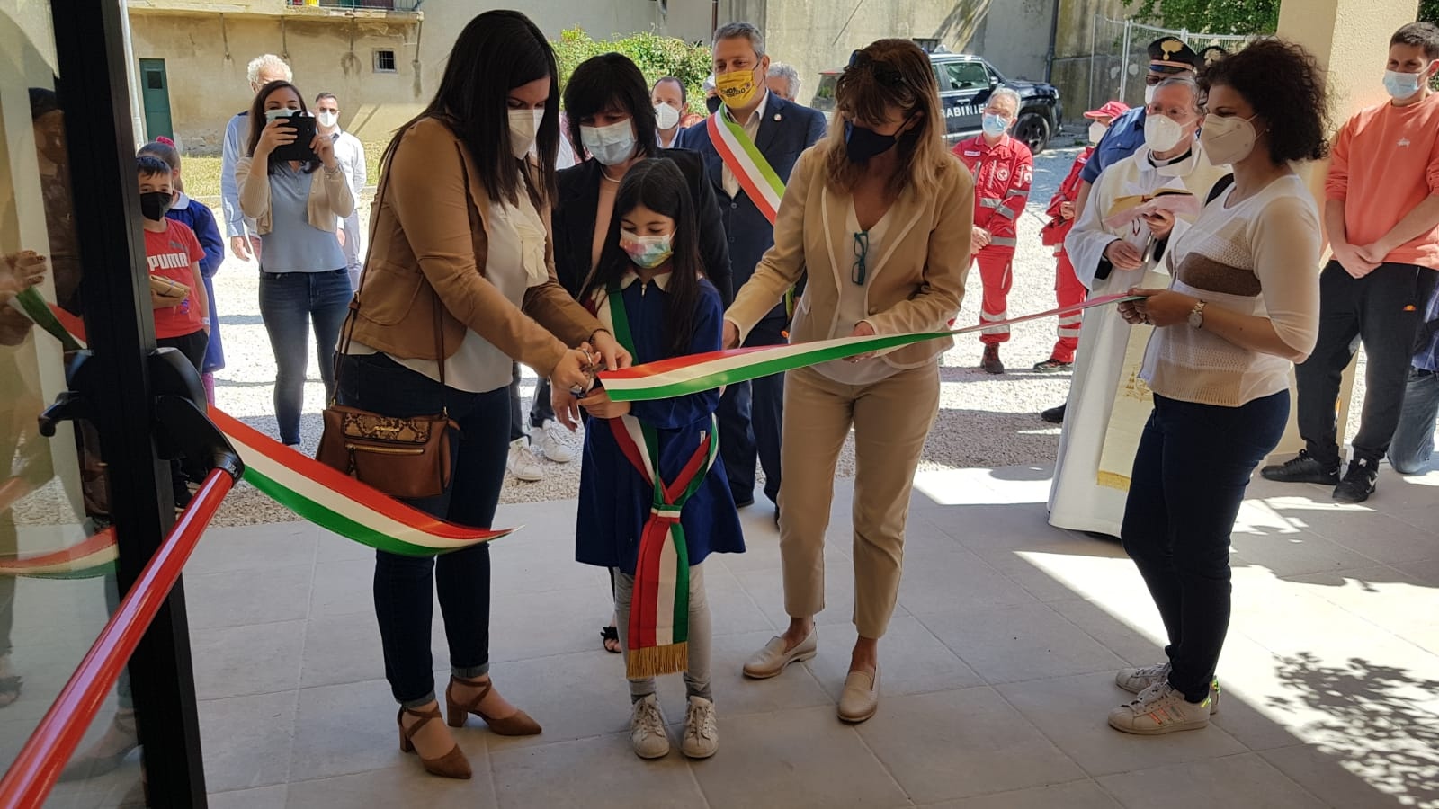 Inaugurazione nuovo refettorio scuola Lodi di Guardistallo