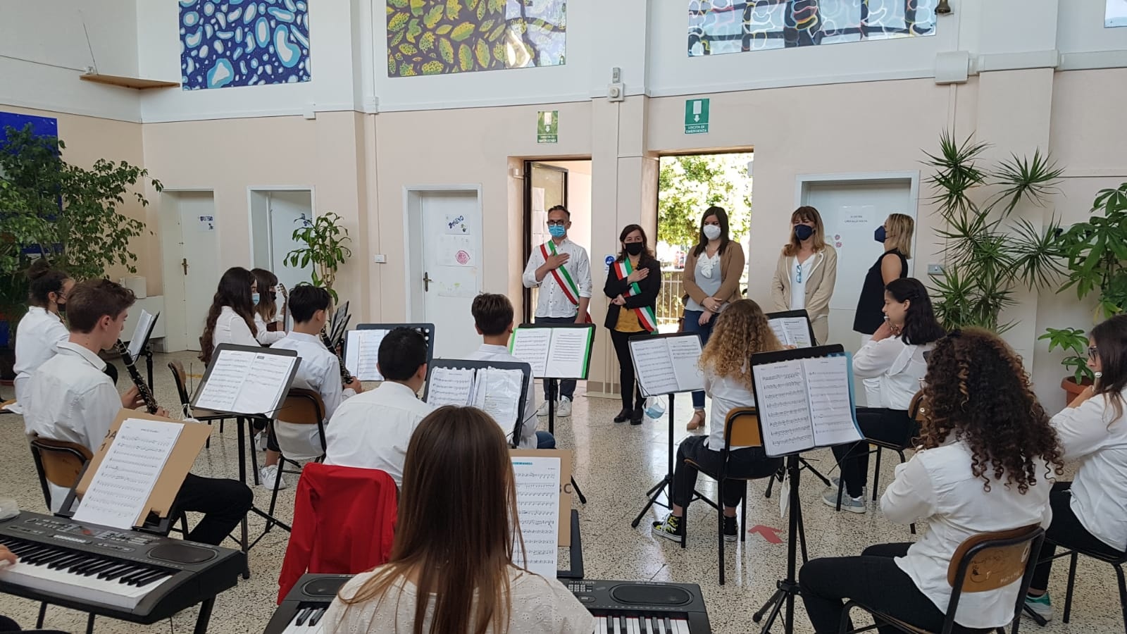 Visita alla scuola a indirizzo musicale di Montescudaio