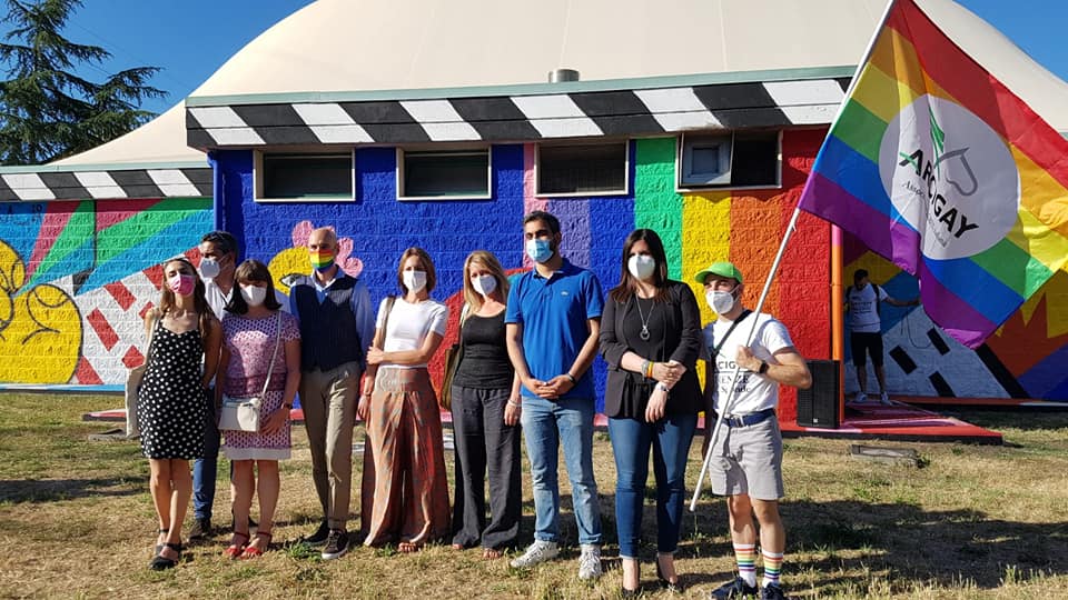 Un murale contro le discriminazioni