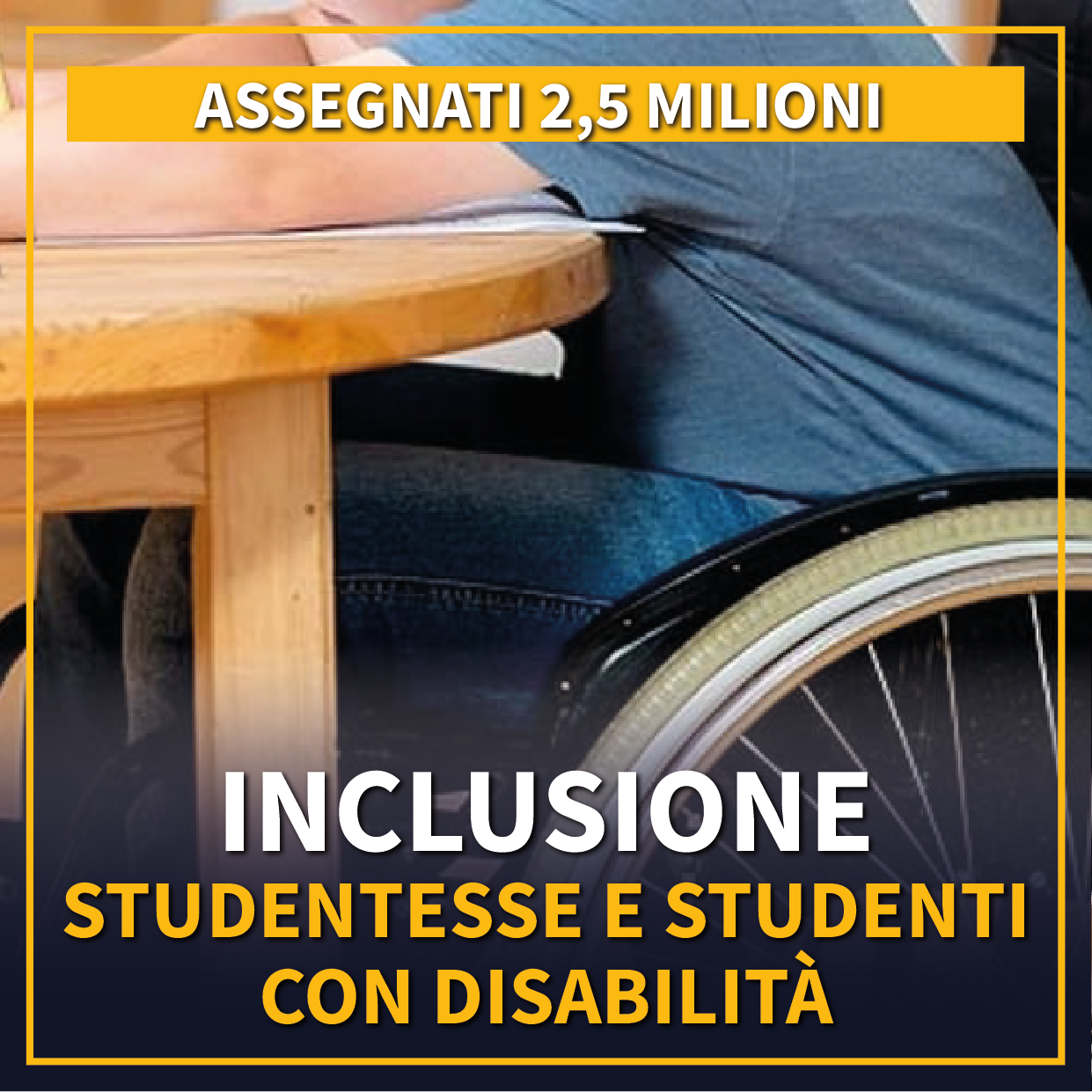 La scuola deve essere il luogo dell’inclusione