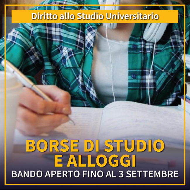 Bando aperto fino al 3 settembre
