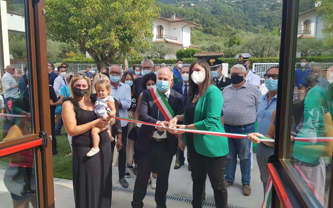 INAUGURATO L’ASILO NIDO DEL COMUNE DI MONTIGNOSO