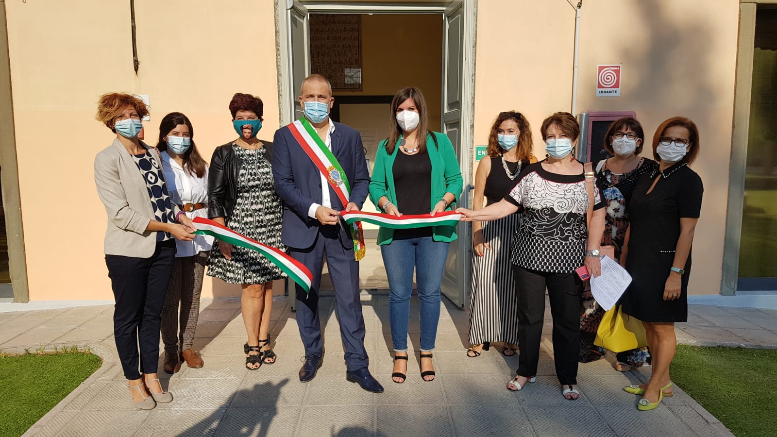 A CALCI INSIEME AL SINDACO MASSIMILIANO GHIMENTI