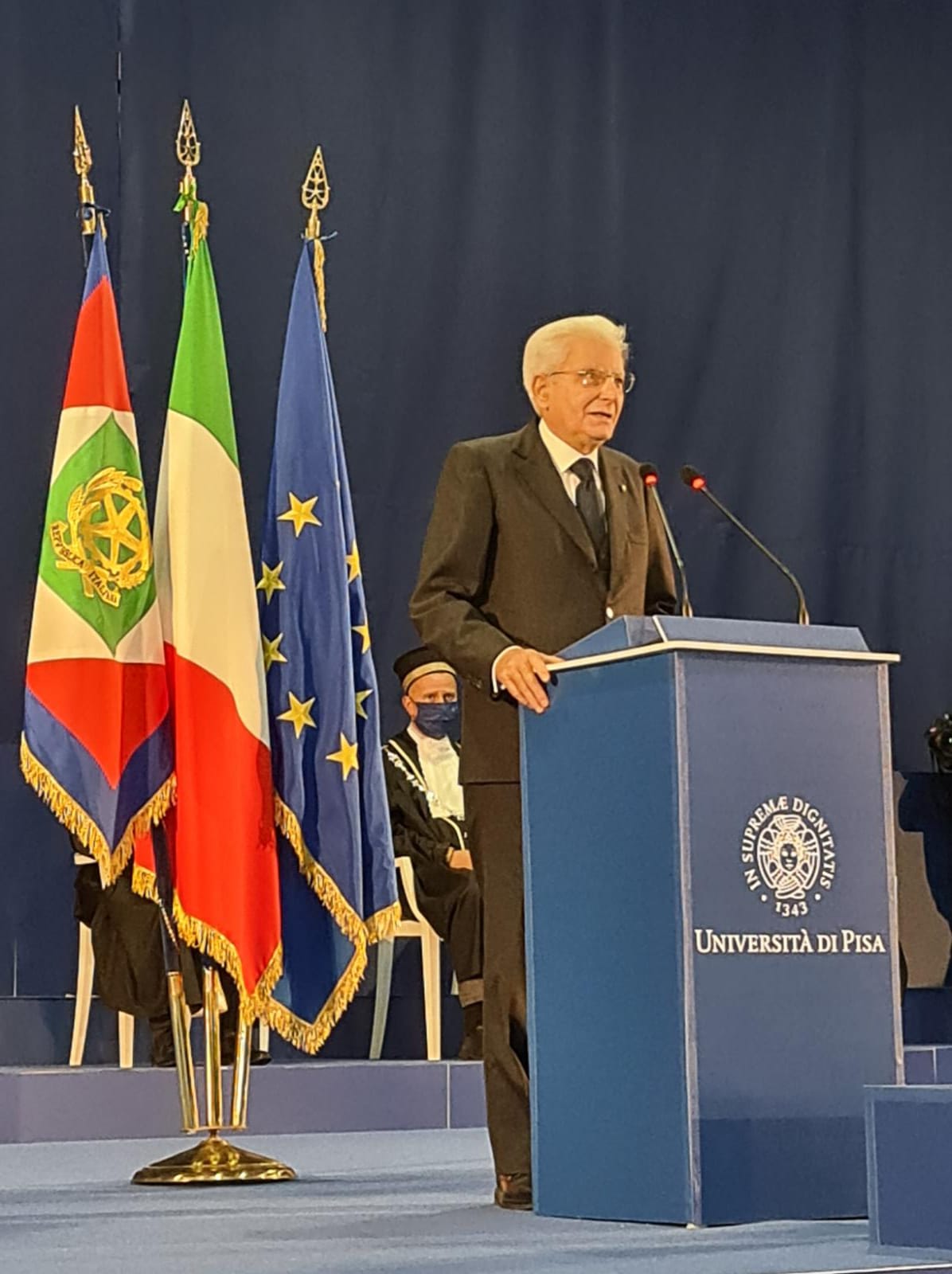 IL PRESIDENTE MATTARELLA A PISA