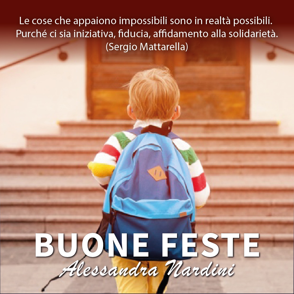 Auguri di Buon Natale e sereno anno nuovo