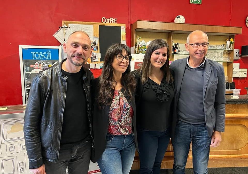 Patrizia Faraoni, insieme a tutta la squadra della lista “Fare Insieme”.