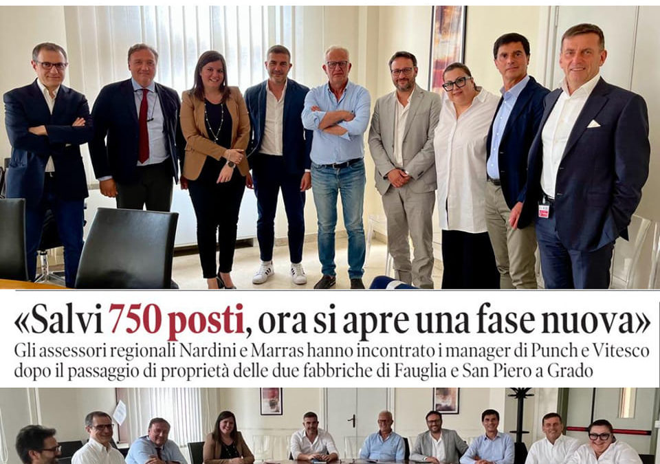 VITESCO TECHNOLOGIES: EVITATI 750 LICENZIAMENTI