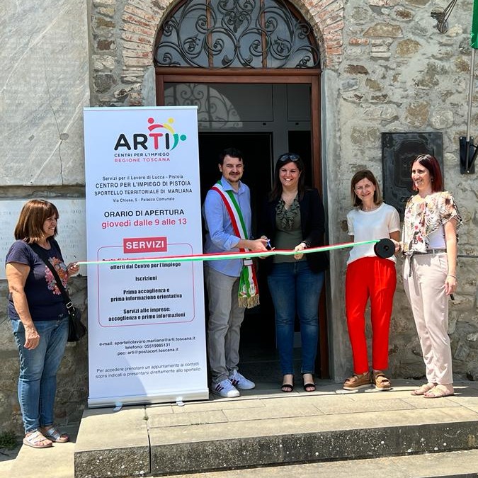 NUOVO SPORTELLO DECENTRATO PER L’IMPIEGO A MARLIANA (PT)