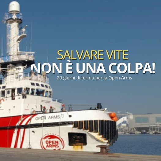 SALVARE VITE NON È UNA COLPA