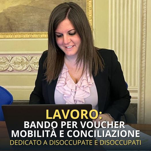 LAVORO: BANDO PER VOUCHER MOBILITÀ E CONCILIAZIONE
