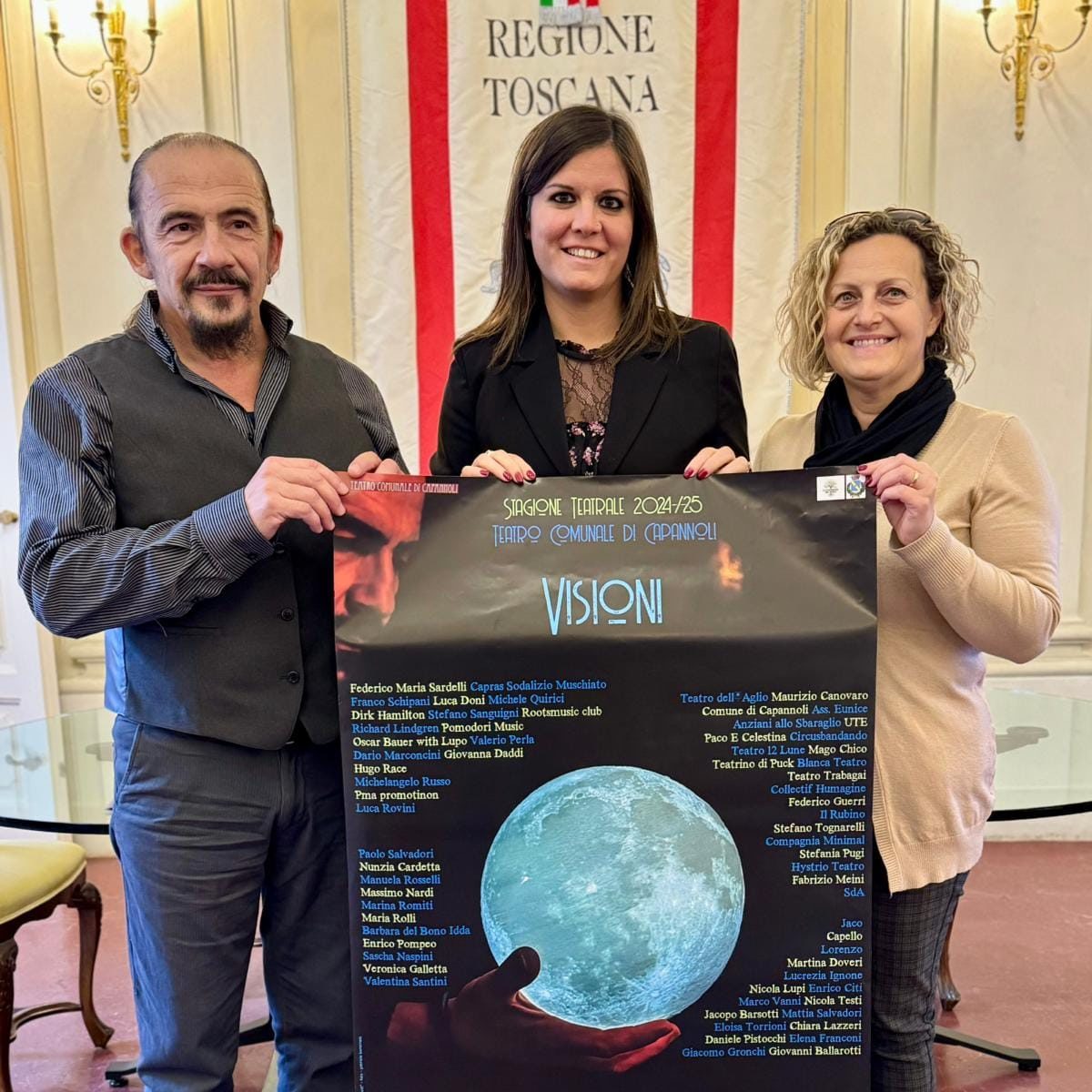 All’inaugurazione della fine dei lavori della Scuola Primaria Licia Rosati ad Asciano