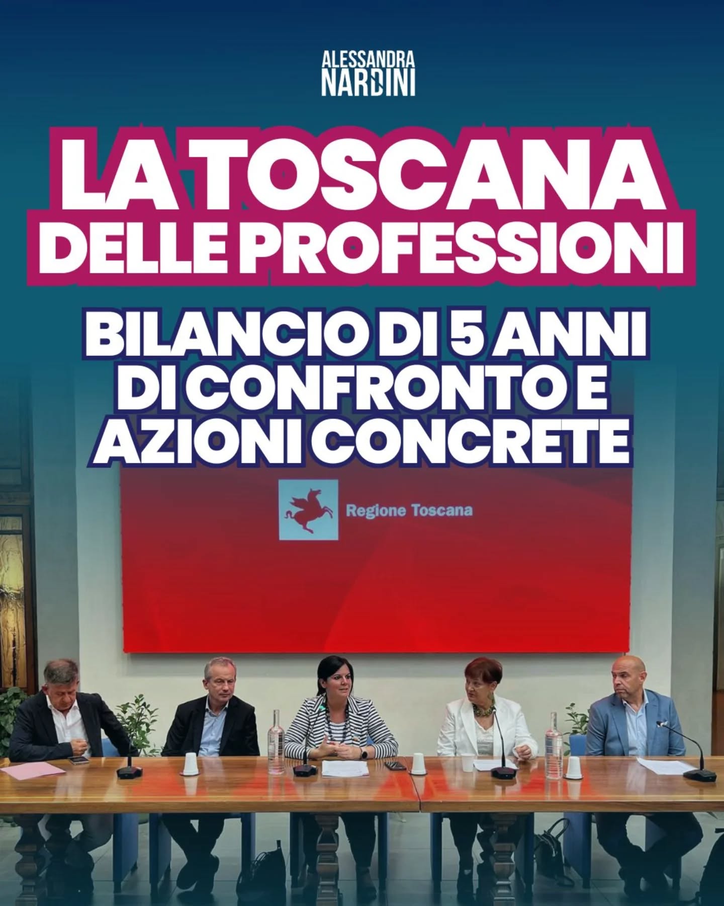 Bilancio di 5 anni di confronto e azioni della Commissione regionale dei soggetti professionali