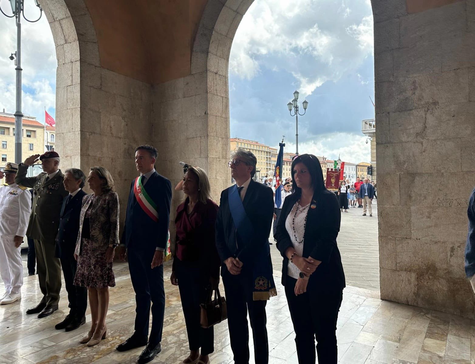 Alle celebrazioni della Liberazione di Pisa dal nazifascismo