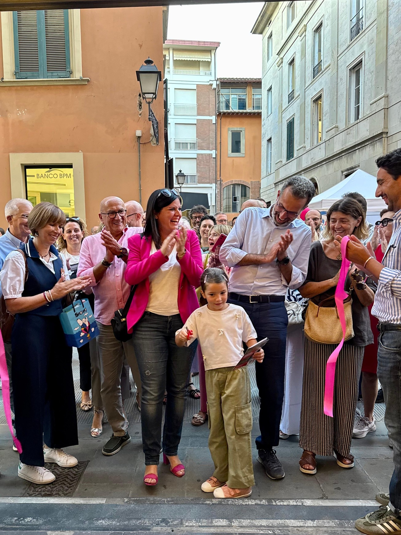 Ieri sera abbiamo inaugurato il mio comitato elettorale in corso Italia 13 a Pisa