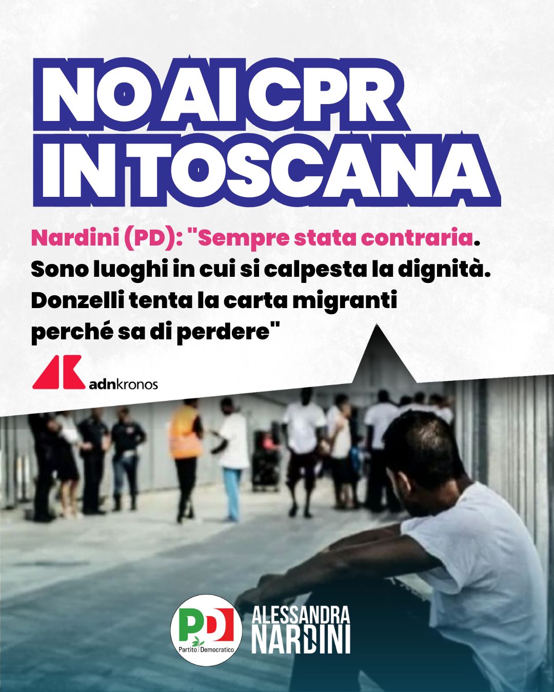 Di nuovo l’ipotesi di CPR in Toscana? Dico NO, come l’ho sempre detto.