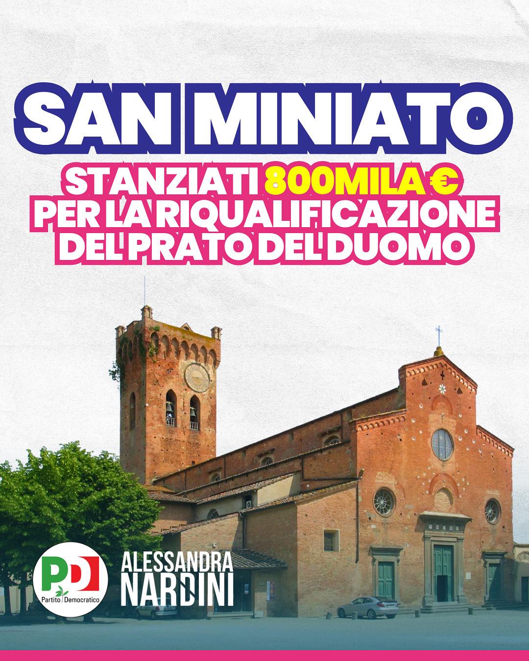 Quello che abbiamo fatto per San Miniato