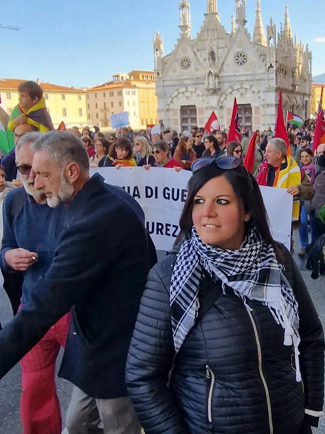 In corteo per la Palestina